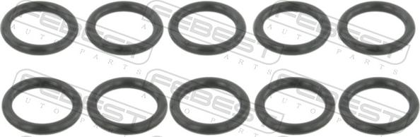 Febest RINGOL-033-PCS10 - Кільце ущільнювача валу, насос гідропідсилювача autozip.com.ua