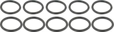 Febest RINGOL-027-PCS10 - Кільце ущільнювача, нарізна пробка мастилозливного отвору autozip.com.ua