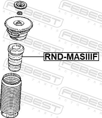 Febest RND-MASIIIF - Відбійник, буфер амортизатора autozip.com.ua