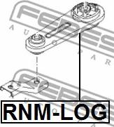 Febest RNM-LOG - Подушка двигателя RENAULT LOGAN 2005-2013 пр-во FEBEST autozip.com.ua
