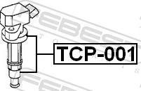 Febest TCP-001 - Котушка запалювання autozip.com.ua