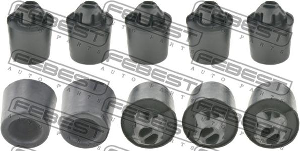 Febest TD-012-PCS10 - Буфер, капот autozip.com.ua