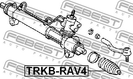 Febest TRKB-RAV4 - Пильник, рульове управління autozip.com.ua
