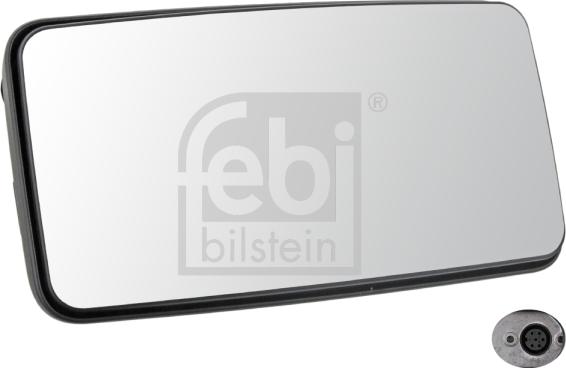 Febi Bilstein 49990 - Зовнішнє дзеркало, кабіна водія autozip.com.ua