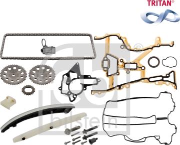 Febi Bilstein 49409 - Комплект ланцюга приводу распредвала autozip.com.ua