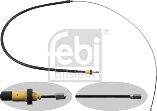 Febi Bilstein 49626 - Трос, гальмівна система autozip.com.ua