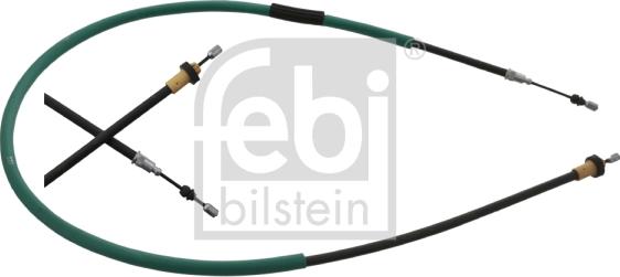 Febi Bilstein 49620 - Трос, гальмівна система autozip.com.ua