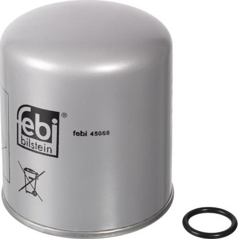FEBI Bilstein 45068 - Патрон осушувача повітря, пневматична система autozip.com.ua