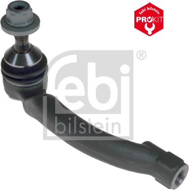 Febi Bilstein 48112 - Наконечник рульової тяги, кульовий шарнір autozip.com.ua