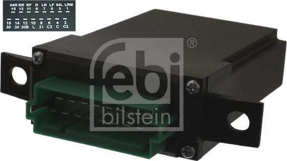 Febi Bilstein 43740 - Реле аварійною світловою сигналізація autozip.com.ua