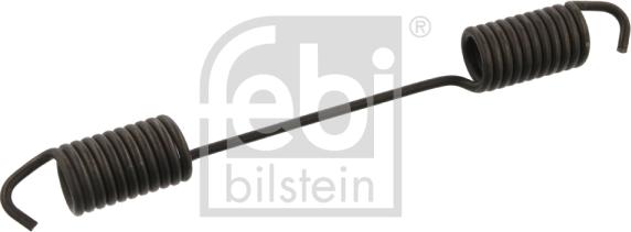 Febi Bilstein 05307 - Пружина, гальмівна колодка autozip.com.ua