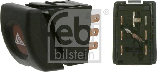 Febi Bilstein 01566 - Покажчик аварійної сигналізації autozip.com.ua