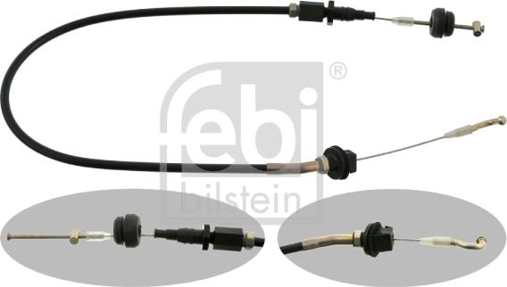 FEBI Bilstein 01763 - Тросик газу autozip.com.ua