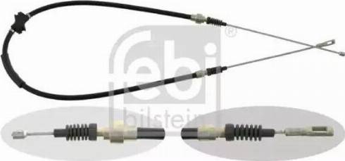 Febi Bilstein 02089 - Трос, гальмівна система autozip.com.ua