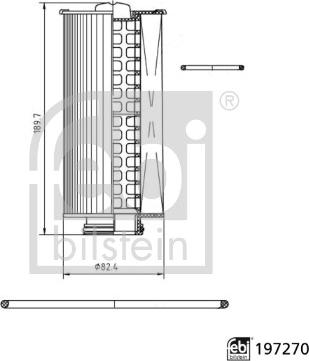 FEBI Bilstein 197270 - Гідрофільтри, автоматична коробка передач autozip.com.ua