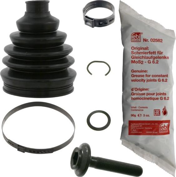 FEBI Bilstein 15842 - Пильник, приводний вал autozip.com.ua