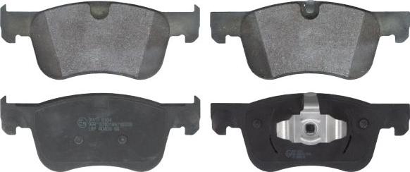 FEBI Bilstein 16957 - Гальмівні колодки, дискові гальма autozip.com.ua