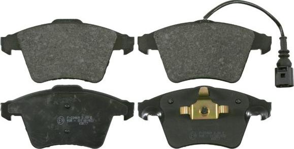 FEBI Bilstein 16465 - Гальмівні колодки, дискові гальма autozip.com.ua