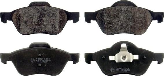 FEBI Bilstein 16435 - Гальмівні колодки, дискові гальма autozip.com.ua