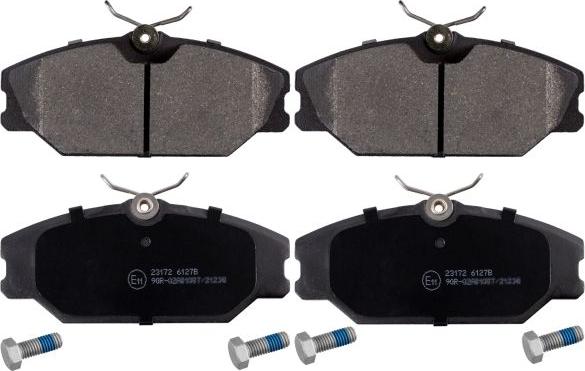 FEBI Bilstein 16429 - Гальмівні колодки, дискові гальма autozip.com.ua