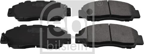 Febi Bilstein 16551 - Гальмівні колодки, дискові гальма autozip.com.ua