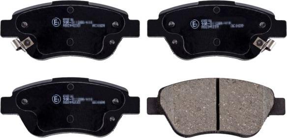 FEBI Bilstein 16627 - Гальмівні колодки, дискові гальма autozip.com.ua