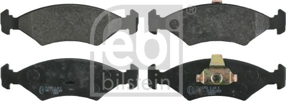 Febi Bilstein 16040 - Гальмівні колодки, дискові гальма autozip.com.ua