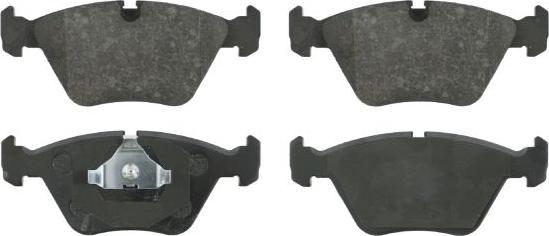 FEBI Bilstein 16000 - Гальмівні колодки, дискові гальма autozip.com.ua