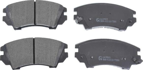 FEBI Bilstein 16892 - Гальмівні колодки, дискові гальма autozip.com.ua