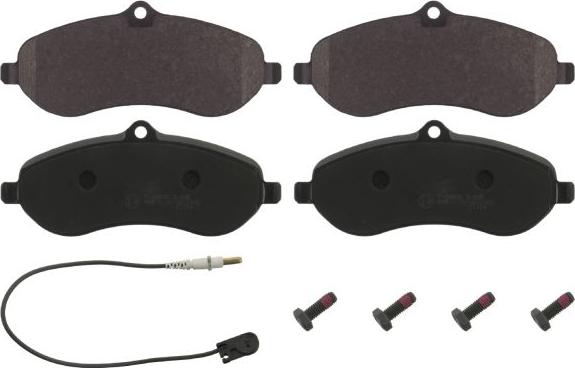 FEBI Bilstein 16830 - Гальмівні колодки, дискові гальма autozip.com.ua