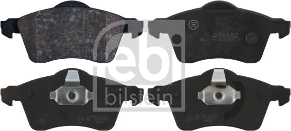 Febi Bilstein 16306 - Гальмівні колодки, дискові гальма autozip.com.ua