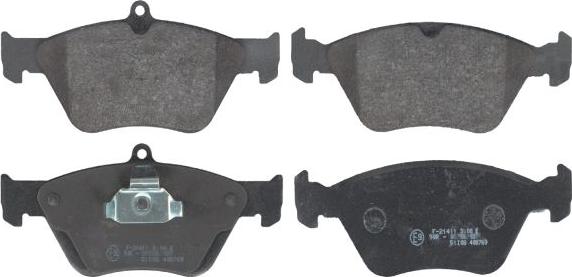 FEBI Bilstein 16234 - Гальмівні колодки, дискові гальма autozip.com.ua