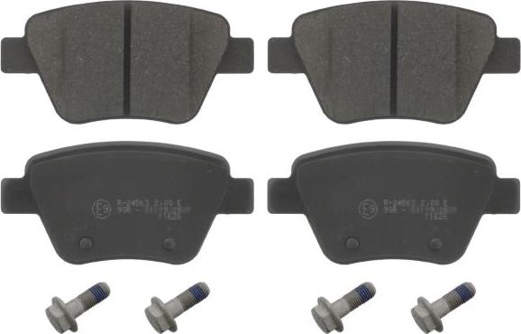 FEBI Bilstein 16797 - Гальмівні колодки, дискові гальма autozip.com.ua