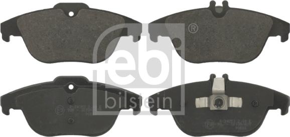 Febi Bilstein 16736 - Гальмівні колодки, дискові гальма autozip.com.ua