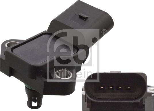 FEBI Bilstein 105744 - Датчик, тиск наддуву autozip.com.ua