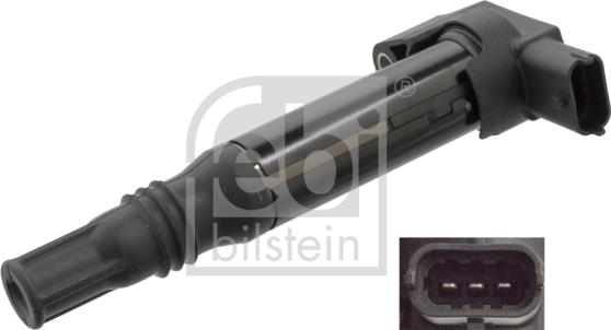 FEBI Bilstein 103405 - Котушка запалювання autozip.com.ua