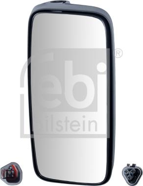 Febi Bilstein 107949 - Зовнішнє дзеркало, кабіна водія autozip.com.ua