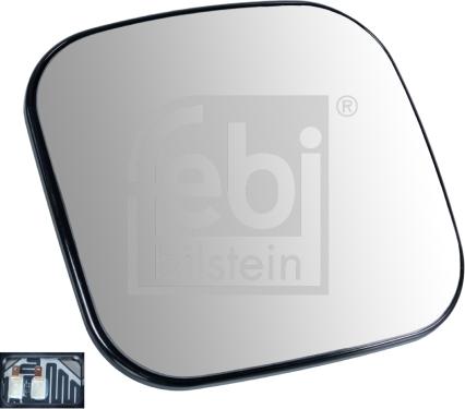 FEBI Bilstein 107940 - Дзеркальне скло, дзеркало ширококутна autozip.com.ua