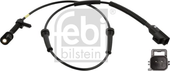 Febi Bilstein 107212 - Датчик ABS, частота обертання колеса autozip.com.ua