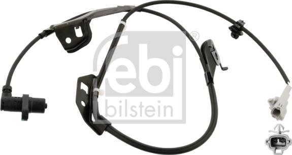 Febi Bilstein 107746 - Датчик ABS, частота обертання колеса autozip.com.ua