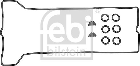 Febi Bilstein 11432 - Прокладка клапанной крышки компл. MB 2.8-3.2 M104 пр-во FEBI autozip.com.ua