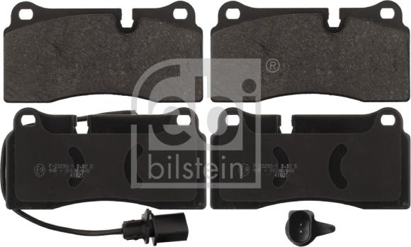 Febi Bilstein 116022 - Гальмівні колодки, дискові гальма autozip.com.ua