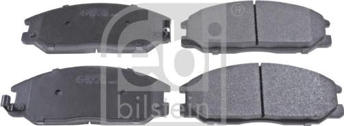 Febi Bilstein 116324 - Гальмівні колодки, дискові гальма autozip.com.ua