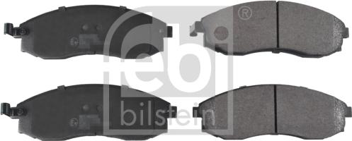 Febi Bilstein 116322 - Гальмівні колодки, дискові гальма autozip.com.ua