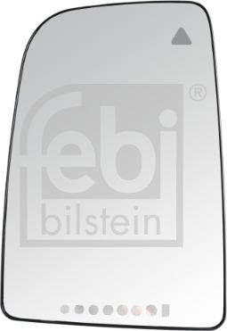 Febi Bilstein 184544 - Дзеркальне скло, зовнішнє дзеркало autozip.com.ua