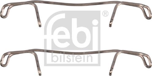 FEBI Bilstein 181087 - Комплектуючі, колодки дискового гальма autozip.com.ua