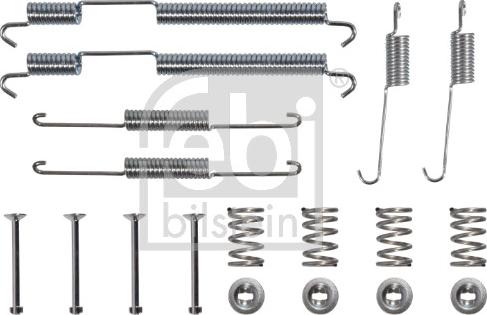 Febi Bilstein 181852 - Комплектуючі, барабанний гальмівний механізм autozip.com.ua