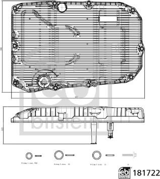 Febi Bilstein 181722 - Гідрофільтри, автоматична коробка передач autozip.com.ua