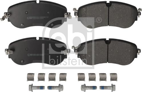 FEBI Bilstein 188191 - Гальмівні колодки, дискові гальма autozip.com.ua