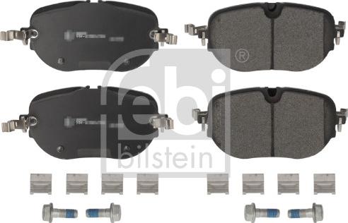 FEBI Bilstein 188188 - Гальмівні колодки, дискові гальма autozip.com.ua